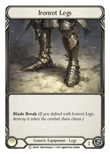Ironrot Legs — History Pack Vol.1 Flesh and Blood card by Yulia Litvinova