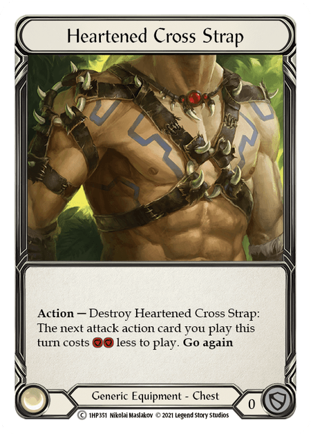 Heartened Cross Strap — History Pack Vol.1 Flesh and Blood card by Nikolai Maslakov