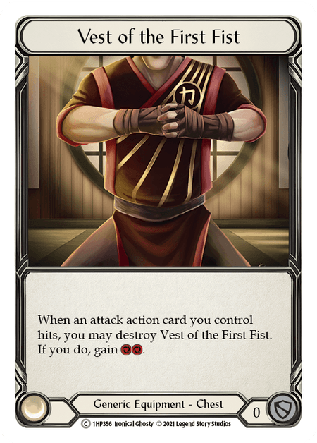 Vest of the First Fist — History Pack Vol.1 Flesh and Blood card by Ironical Ghosty