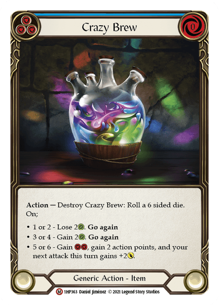 Crazy Brew — History Pack Vol.1 Flesh and Blood card by Daniel Jiménez