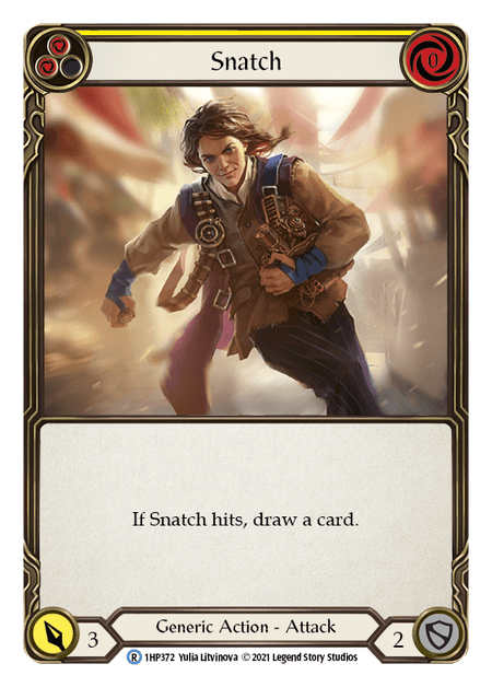 Snatch (Yellow) — History Pack Vol.1 Flesh and Blood card by Yulia Litvinova