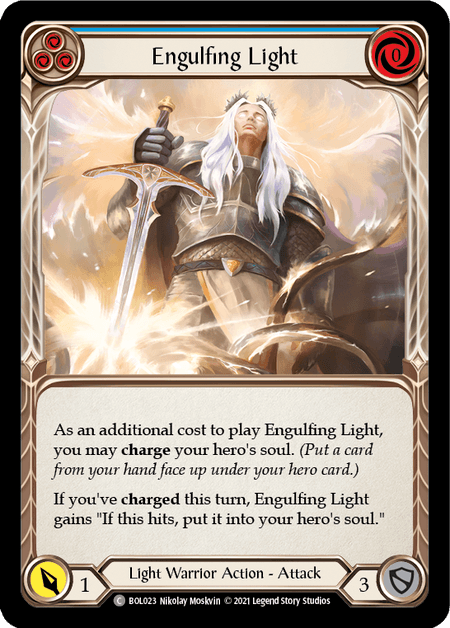 Engulfing Light — BOL Flesh and Blood card by Nikolay Moskvin