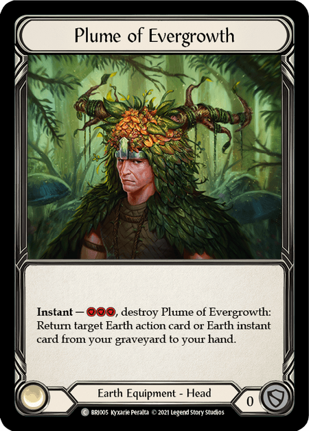 Plume of Evergrowth — Flesh and Blood card