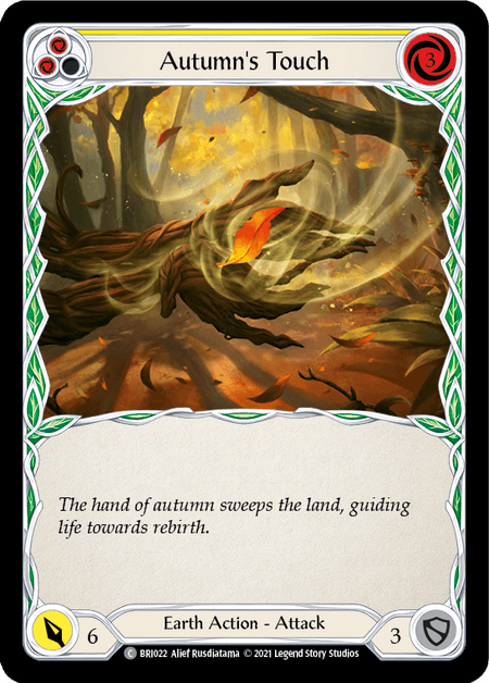 Autumn's Touch — BRI Flesh and Blood card by Alief Rusdiatama