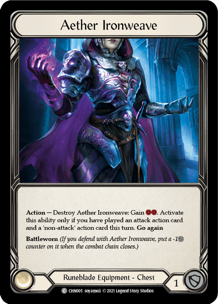 Aether Ironweave — Flesh and Blood card