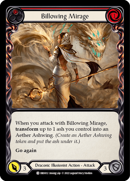 Billowing Mirage — Blitz Deck: Uprising - Dromai Flesh and Blood card by Hoang Lip