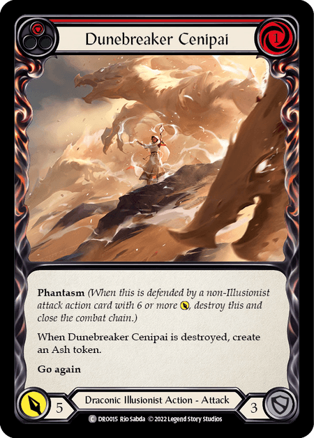 Dunebreaker Cenipai — Blitz Deck: Uprising - Dromai Flesh and Blood card by Rio Sabda