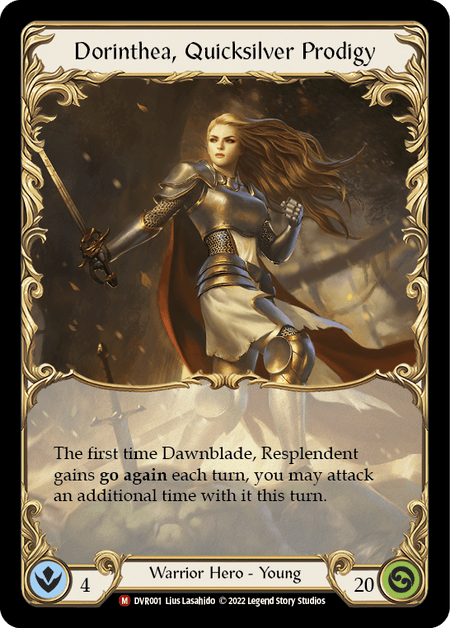 Dorinthea, Quicksilver Prodigy — Flesh and Blood card