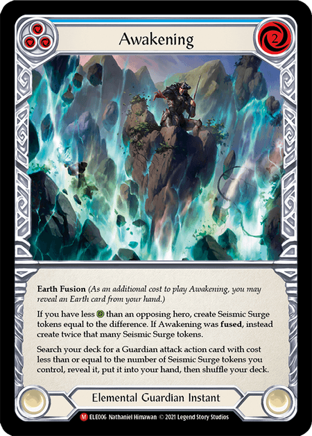 Awakening — Tales of Aria Flesh and Blood card by Nathaniel Himawan