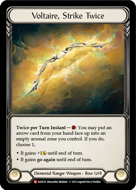 Voltaire, Strike Twice — ELE