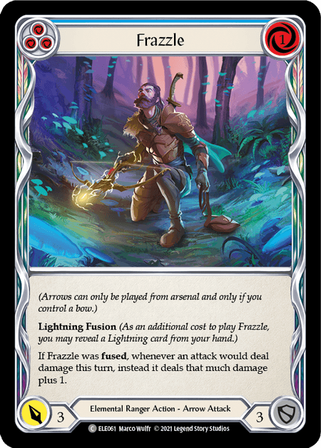 Frazzle (Blue) — Tales of Aria Flesh and Blood card by Marco Wulfr