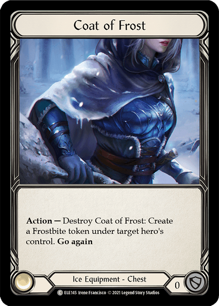 Coat of Frost — Tales of Aria Flesh and Blood card by Irene Francisco