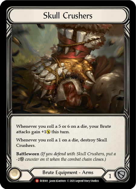Skull Crushers — Everfest Flesh and Blood card by Jason Kiantoro