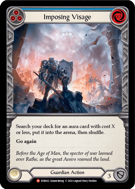 Imposing Visage — Flesh and Blood card