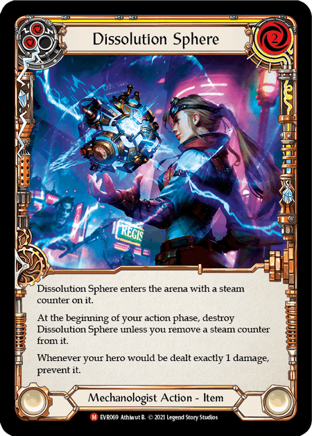 Dissolution Sphere — Everfest Flesh and Blood card by Athiwut B.