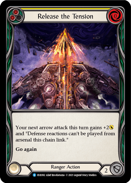 Release the Tension (Yellow) — Everfest Flesh and Blood card by Alief Rusdiatama