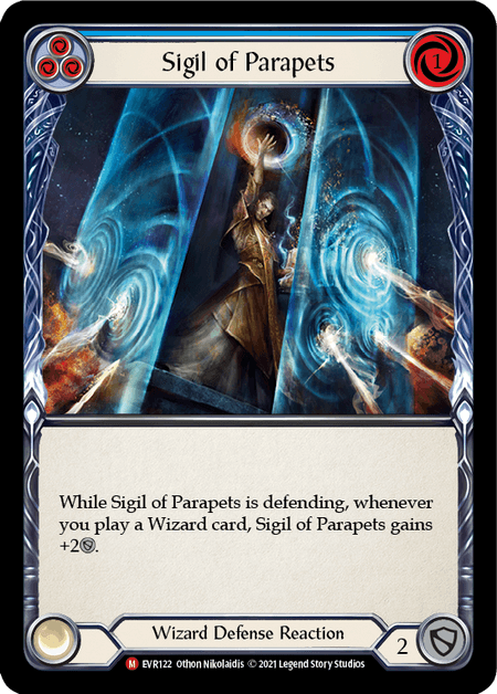 Sigil of Parapets — Everfest Flesh and Blood card by Othon Nikolaidis
