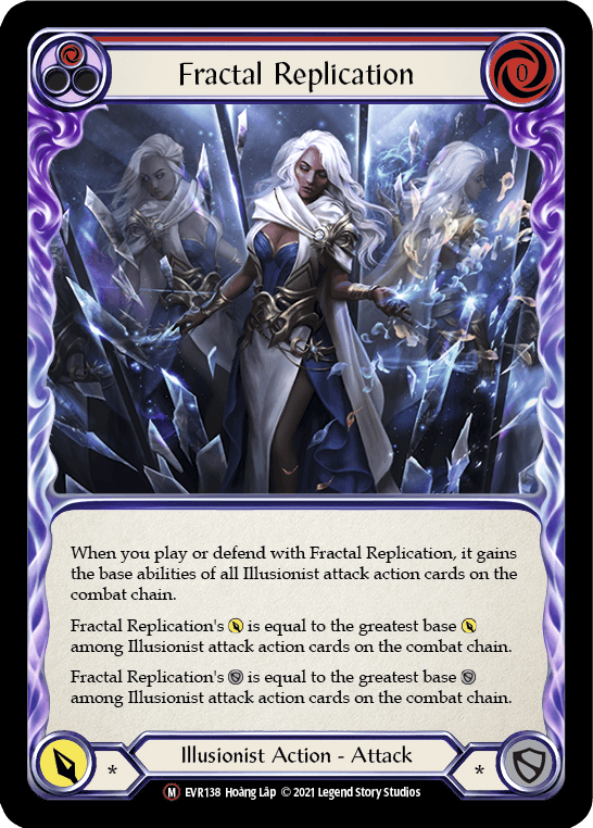 Fractal Replication — Everfest Flesh and Blood card by Hoàng Lập