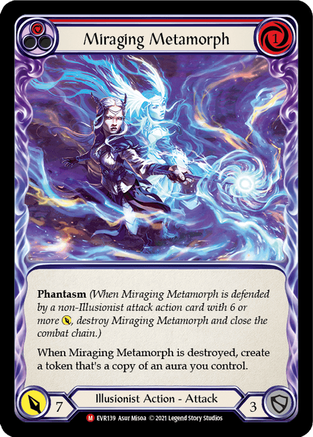 Miraging Metamorph — Everfest Flesh and Blood card by Asur Misoa