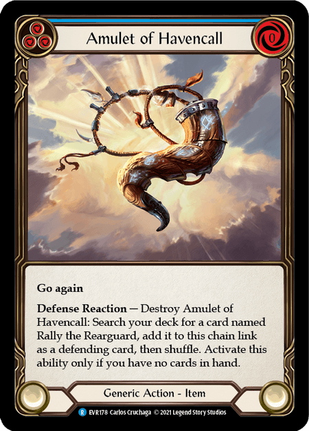 Amulet of Havencall — Everfest Flesh and Blood card by Carlos Cruchaga