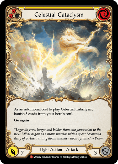 Celestial Cataclysm — Monarch Flesh and Blood card by Alexander Mokhov