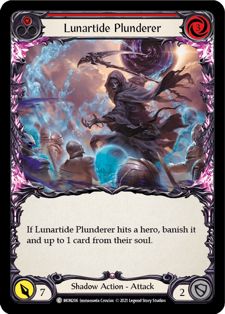 Lunartide Plunderer (Red) — Monarch Flesh and Blood card by Immanuela Crovius