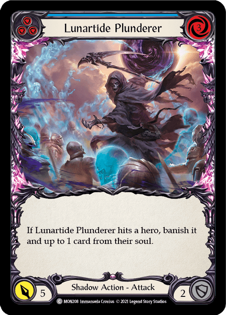 Lunartide Plunderer (Blue) — Monarch Flesh and Blood card by Immanuela Crovius