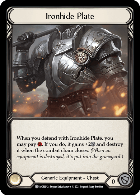 Ironhide Plate — Monarch