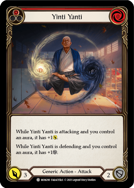 Yinti Yanti (Red) — Monarch Flesh and Blood card by Faizal Fikri