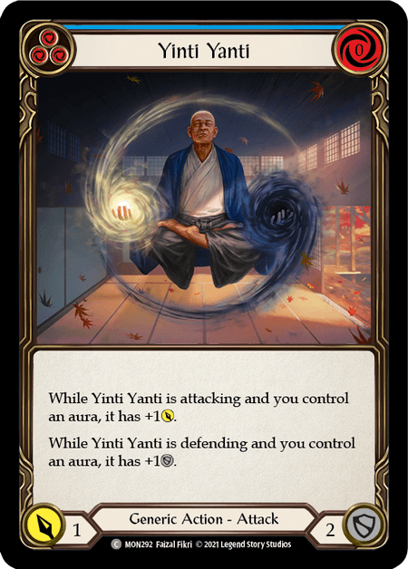 Yinti Yanti (Blue) — Monarch Flesh and Blood card by Faizal Fikri
