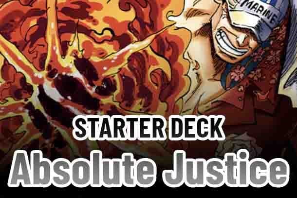 Starter Deck 6: Absolute Justice — One Piece Card Game set