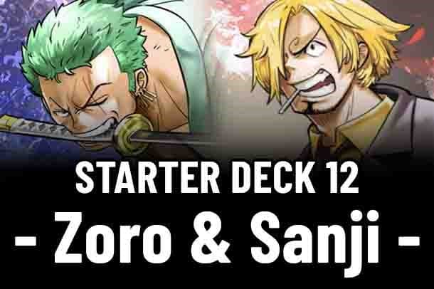 Starter Deck 12: Zoro and Sanji — One Piece Card Game set