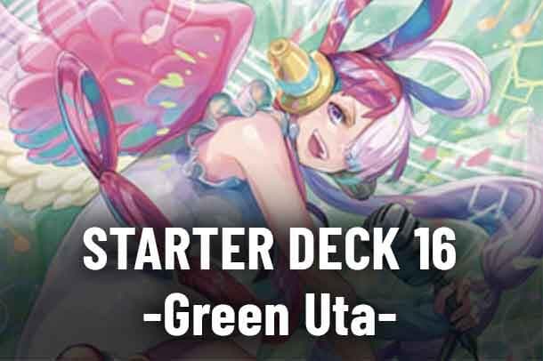 Starter Deck 16: GREEN Uta — One Piece Card Game set