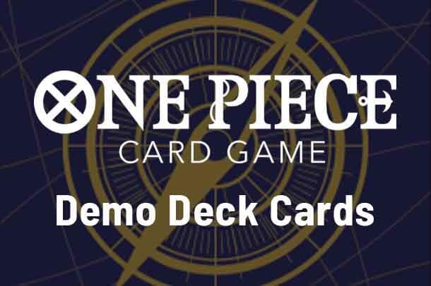 One Piece Demo Deck Cards — One Piece Card Game set
