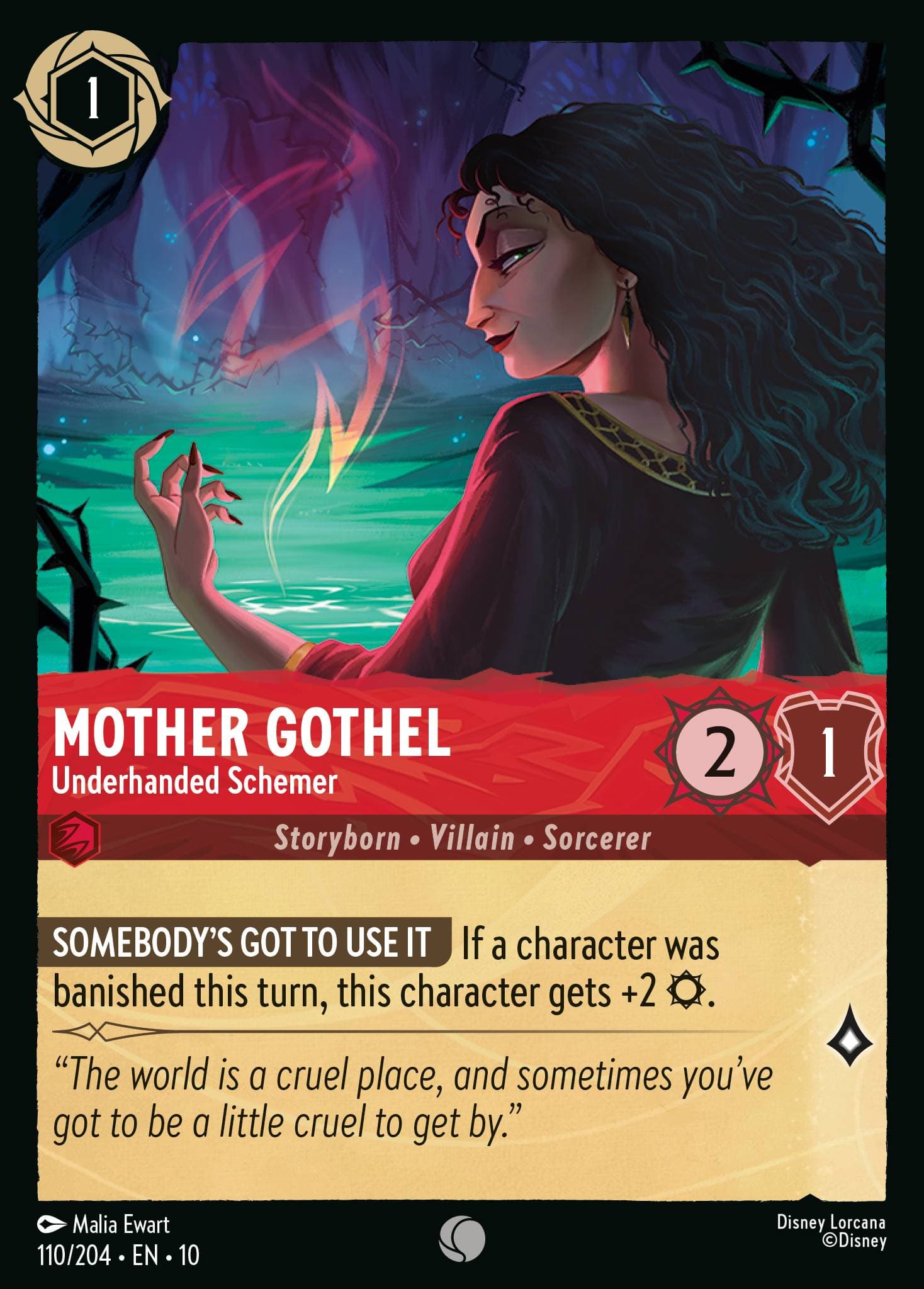 Mother Gothel - Underhanded Schemer — Whispers in the Well