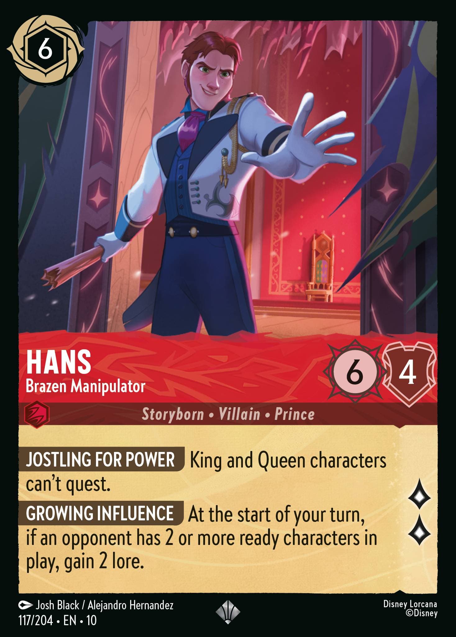Hans - Brazen Manipulator — Whispers in the Well