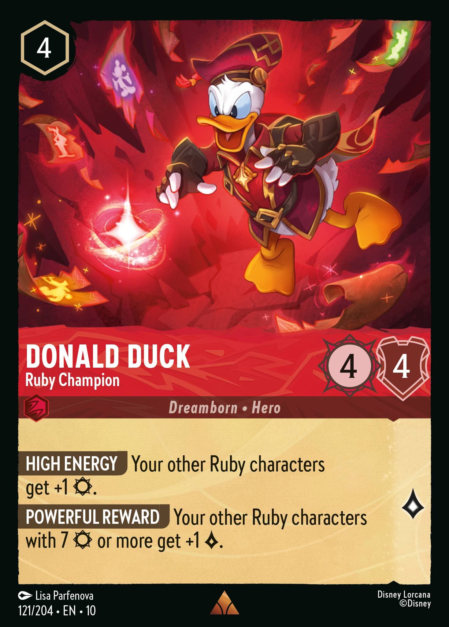 Donald Duck - Ruby Champion — Whispers in the Well