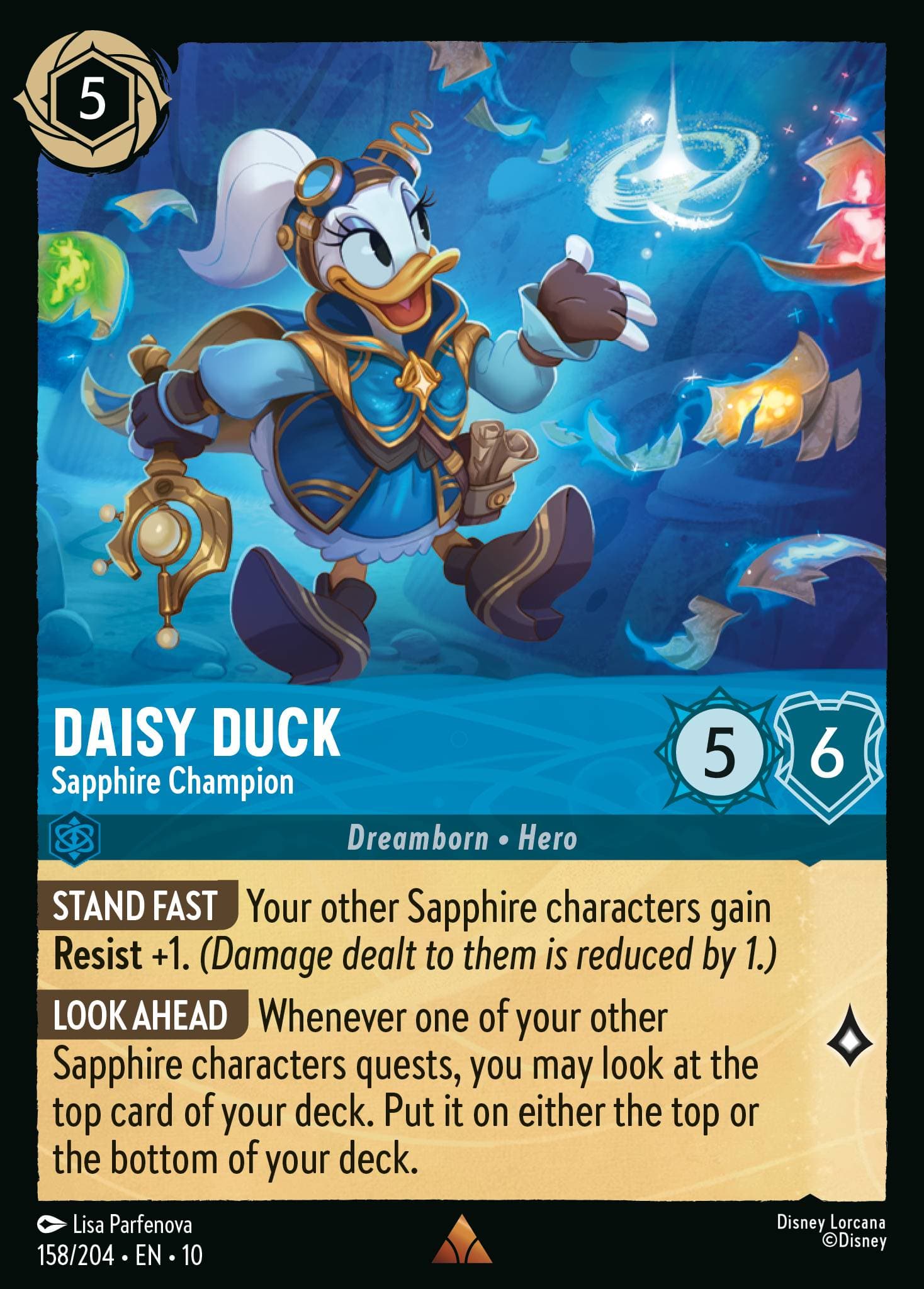 Daisy Duck - Sapphire Champion — Whispers in the Well