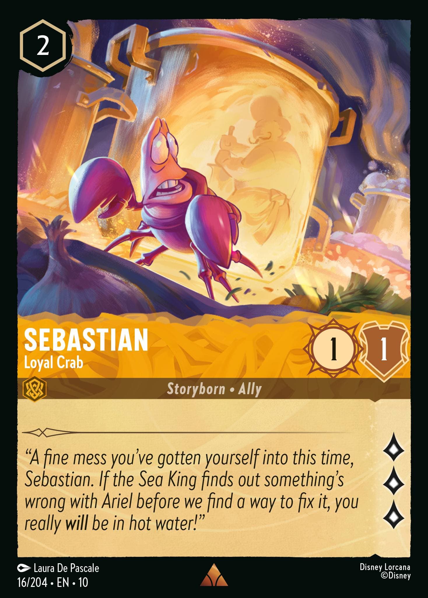 Sebastian - Loyal Crab — Whispers in the Well