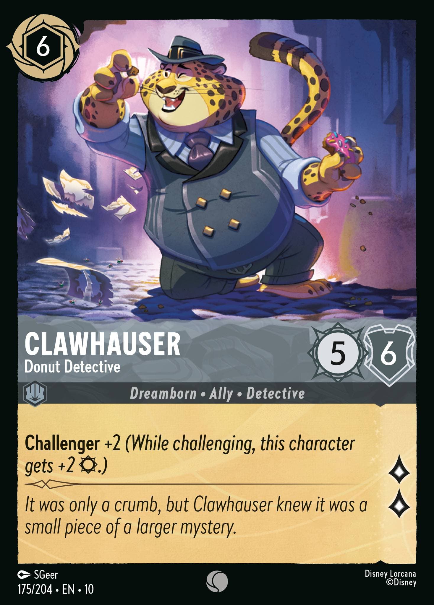 Clawhauser - Donut Detective — Whispers in the Well