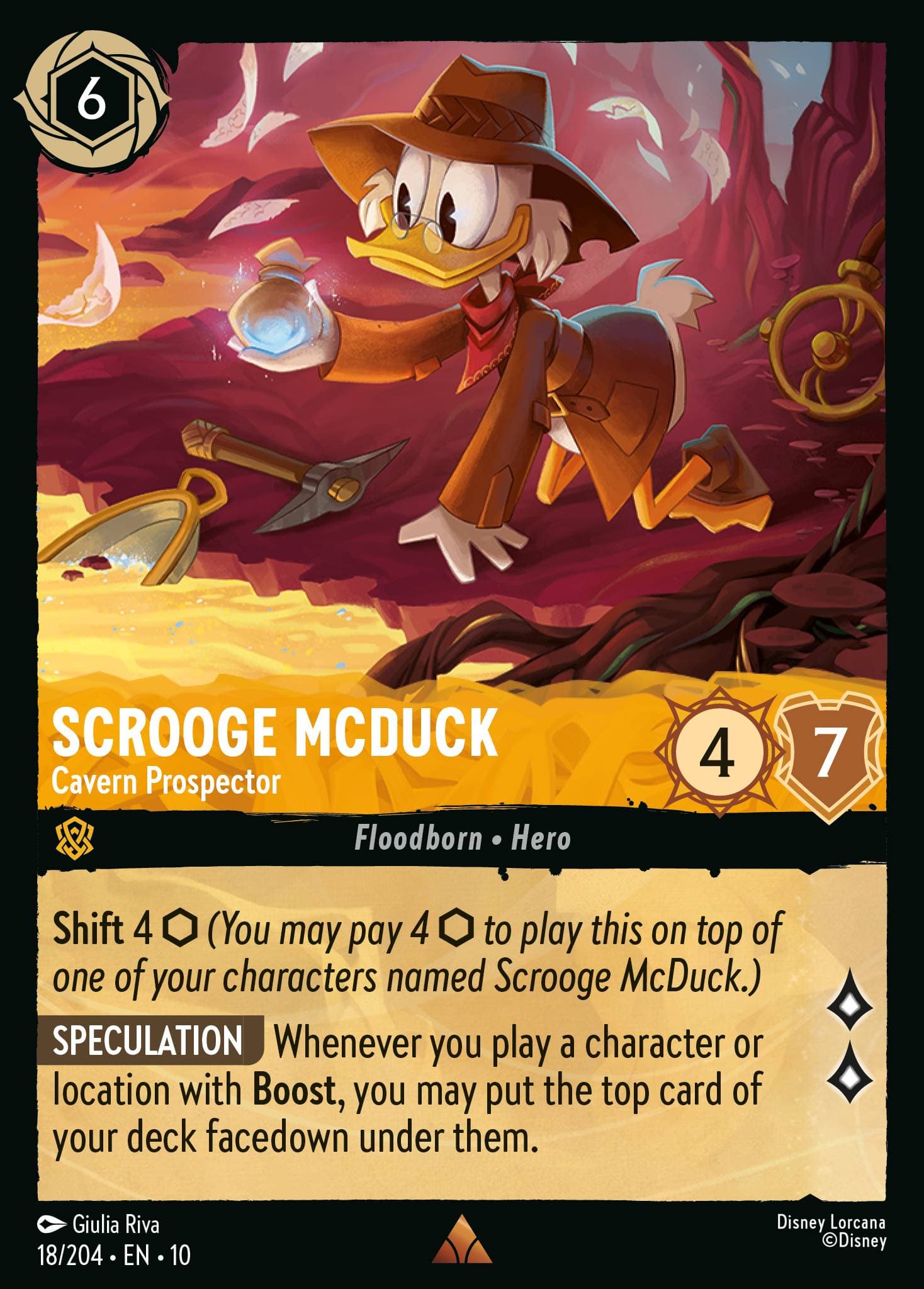 Scrooge McDuck - Cavern Prospector — Whispers in the Well