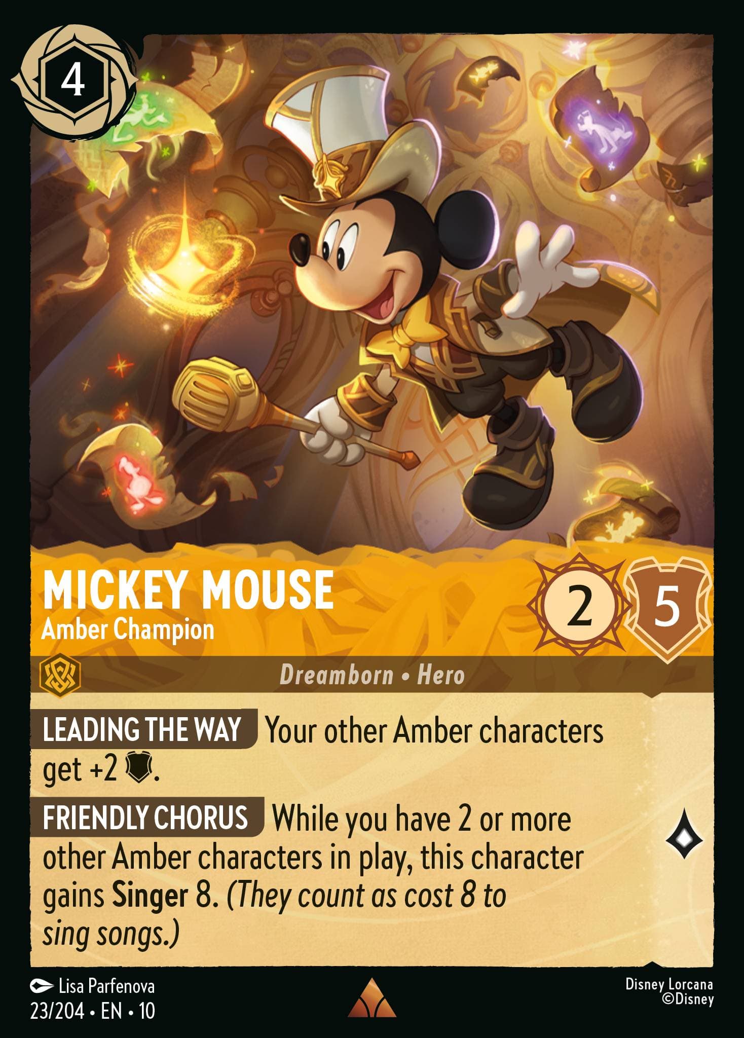 Mickey Mouse - Amber Champion — Whispers in the Well