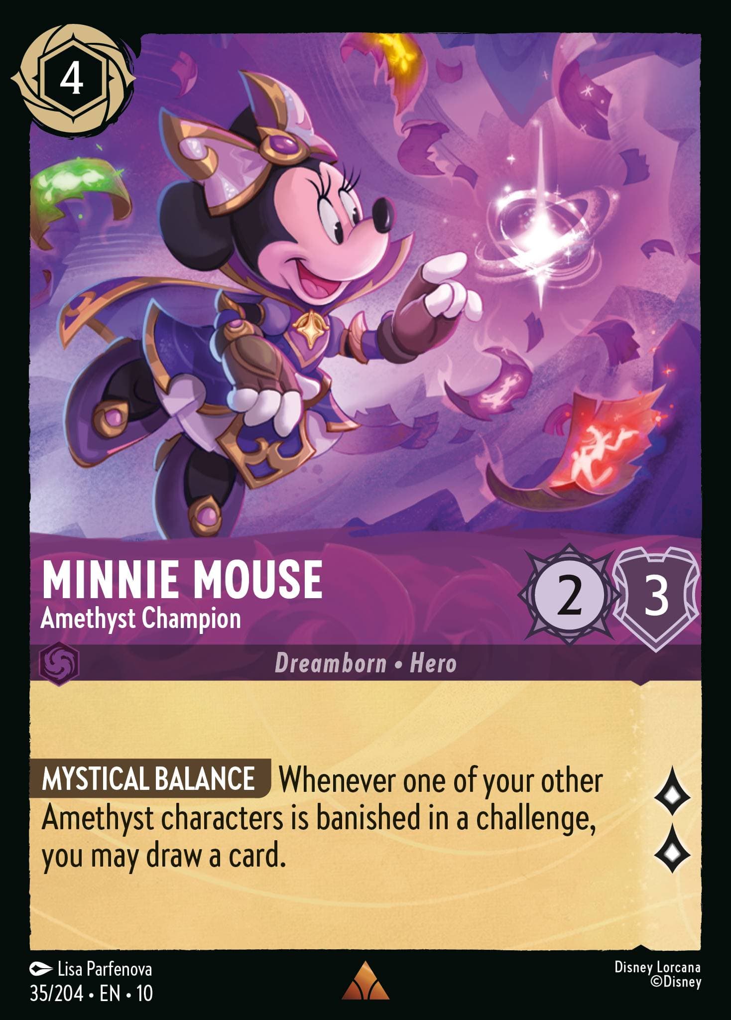 Minnie Mouse - Amethyst Champion — Whispers in the Well