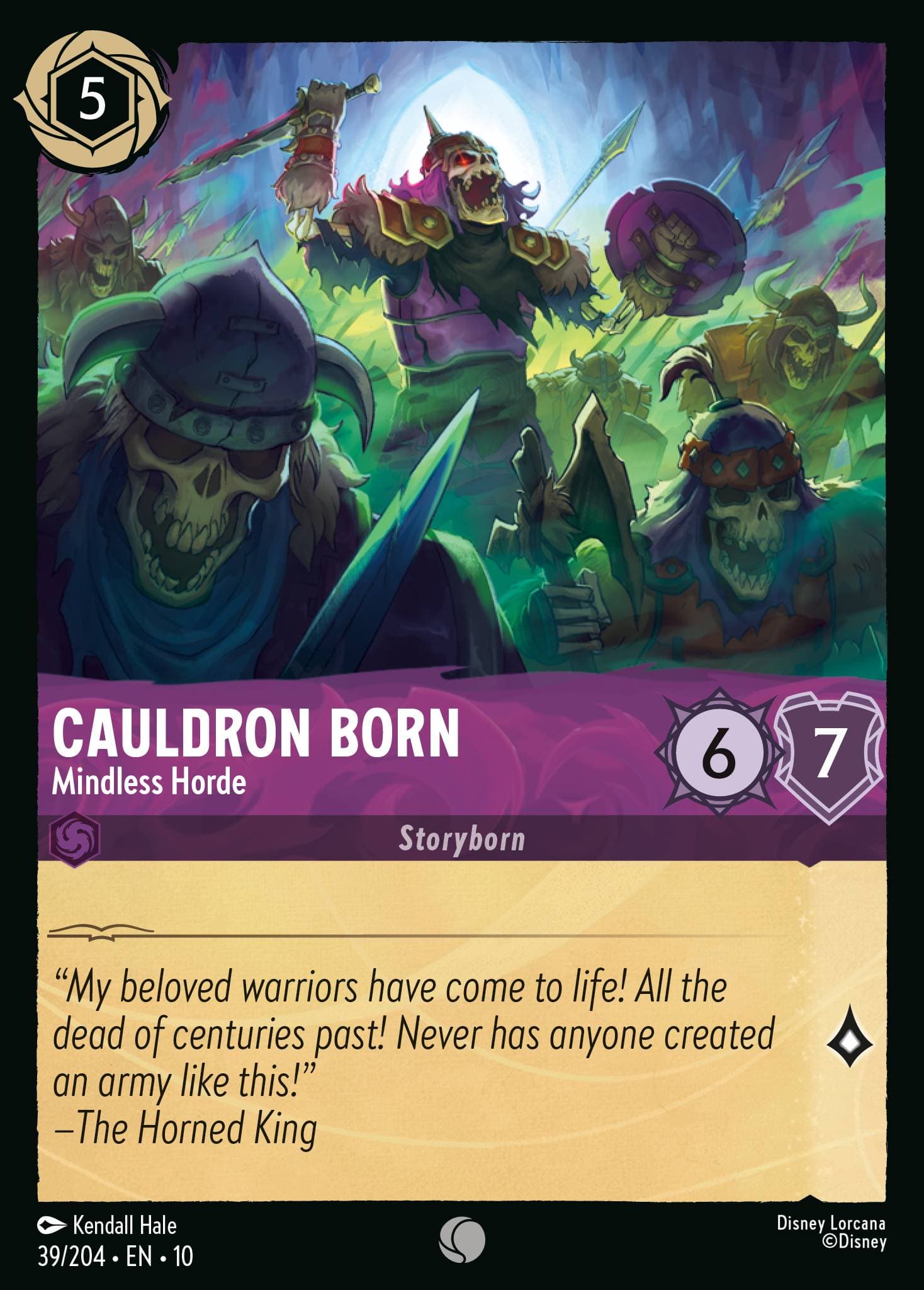 Cauldron Born - Mindless Horde — Whispers in the Well