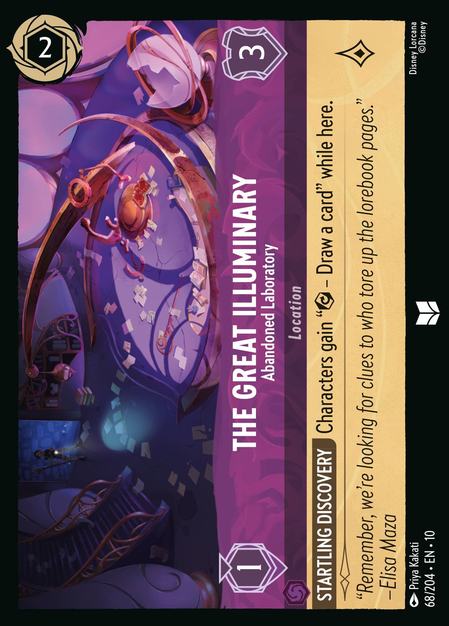 The Great Illuminary - Abandoned Laboratory — Whispers in the Well