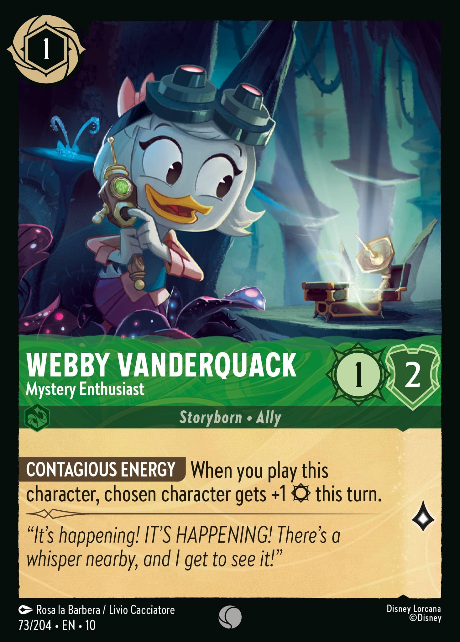 Webby Vanderquack - Mystery Enthusiast — Whispers in the Well