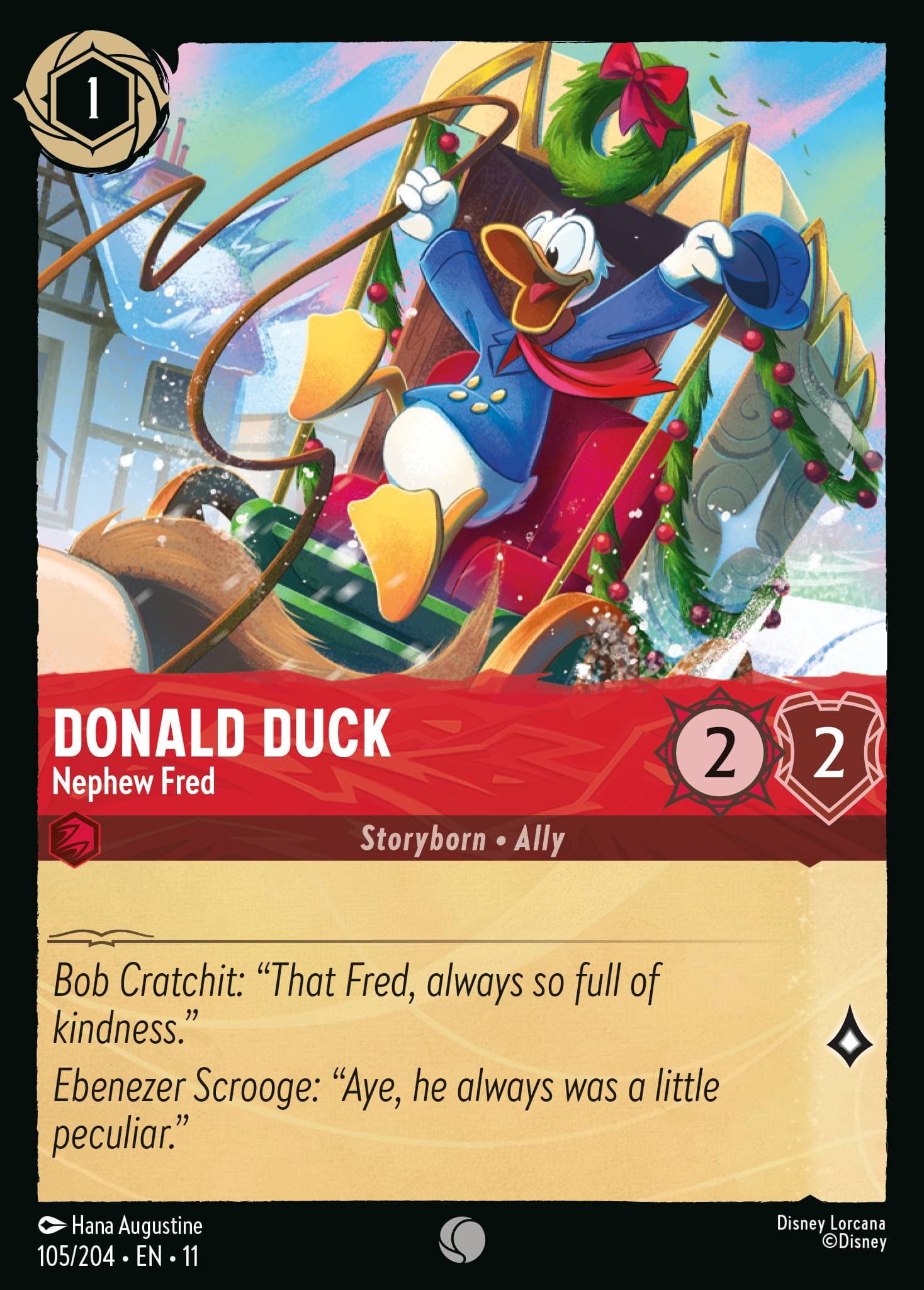 Donald Duck - Nephew Fred — Winterspell