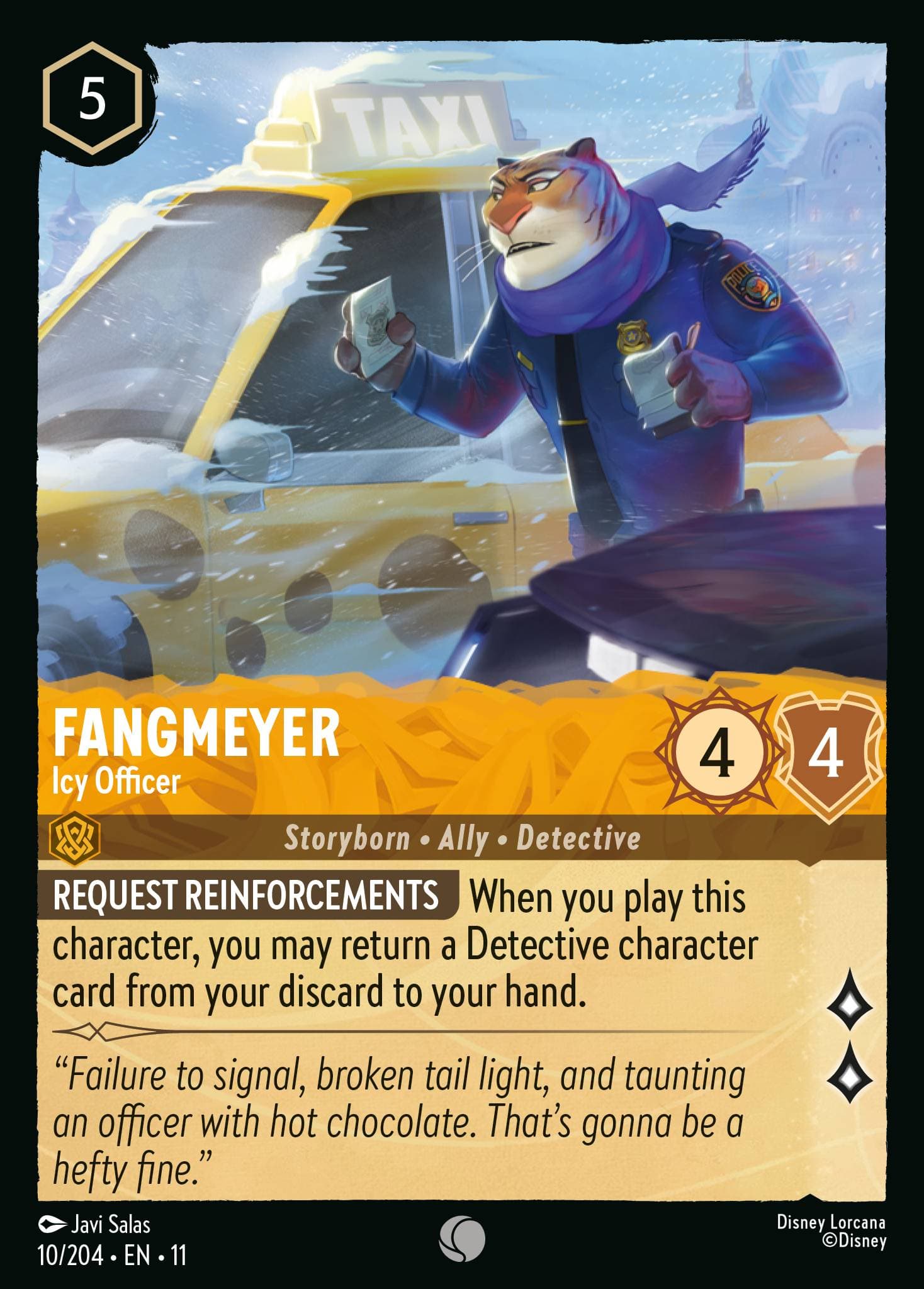 Fangmeyer - Icy Officer — Winterspell