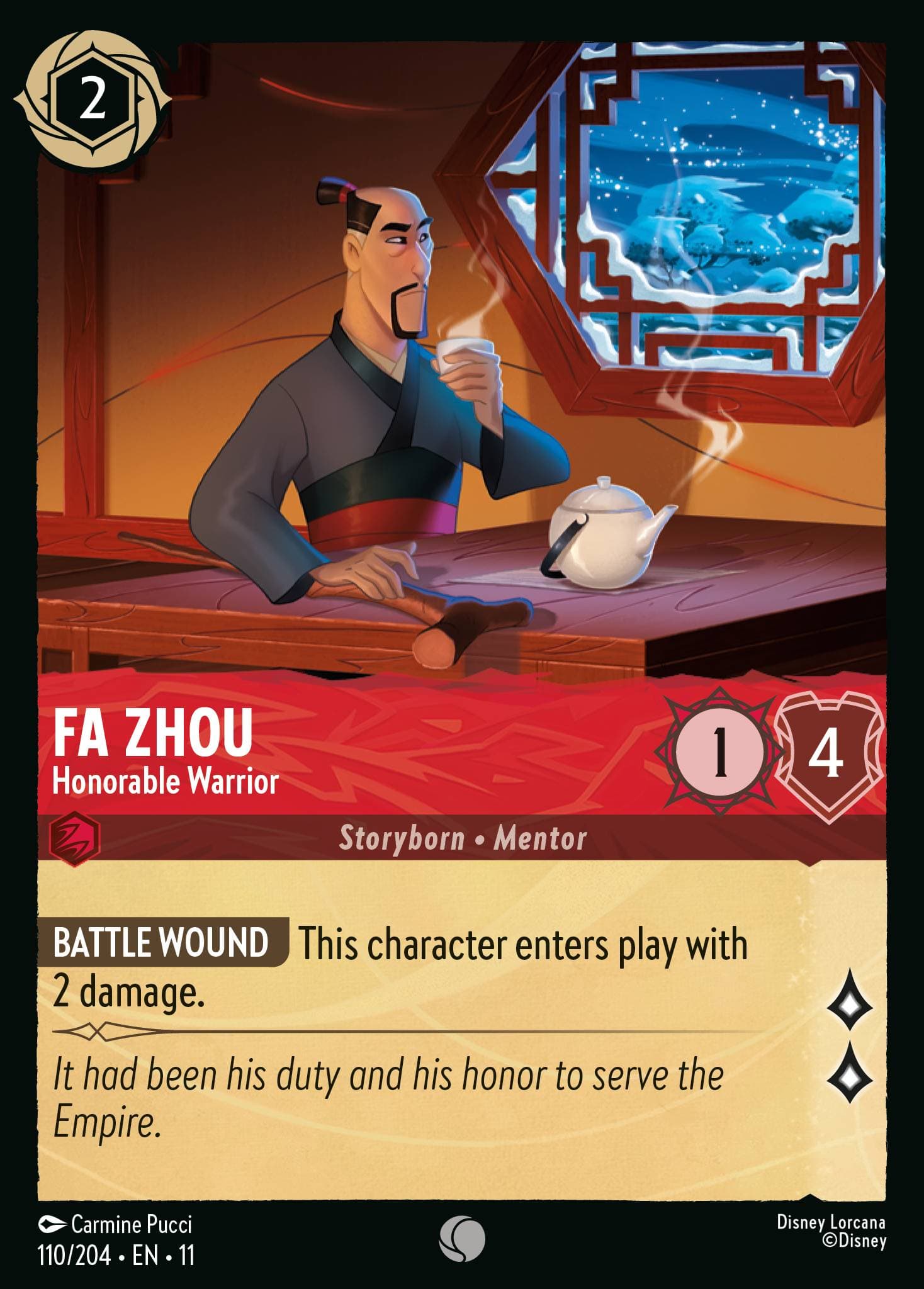 Fa Zhou - Honorable Warrior — Winterspell