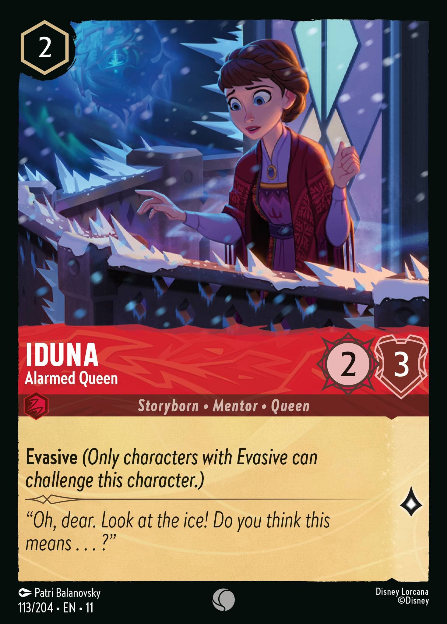 Iduna - Alarmed Queen — Winterspell